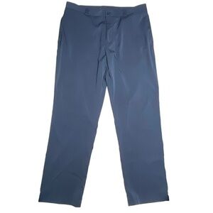 Slazenger Mens Pants Navy Blue Athletic Golf Pants Size W36 L32